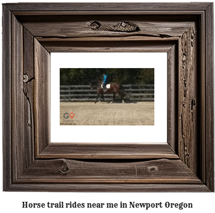 horse trail rides near me in Newport, Oregon